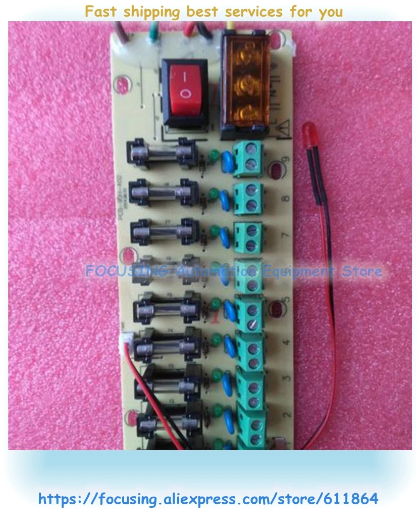 9 Way Or 18 Way PCB Terminal Block For Switching Electricity Current Wiring LED Switch 12V DC Distribut