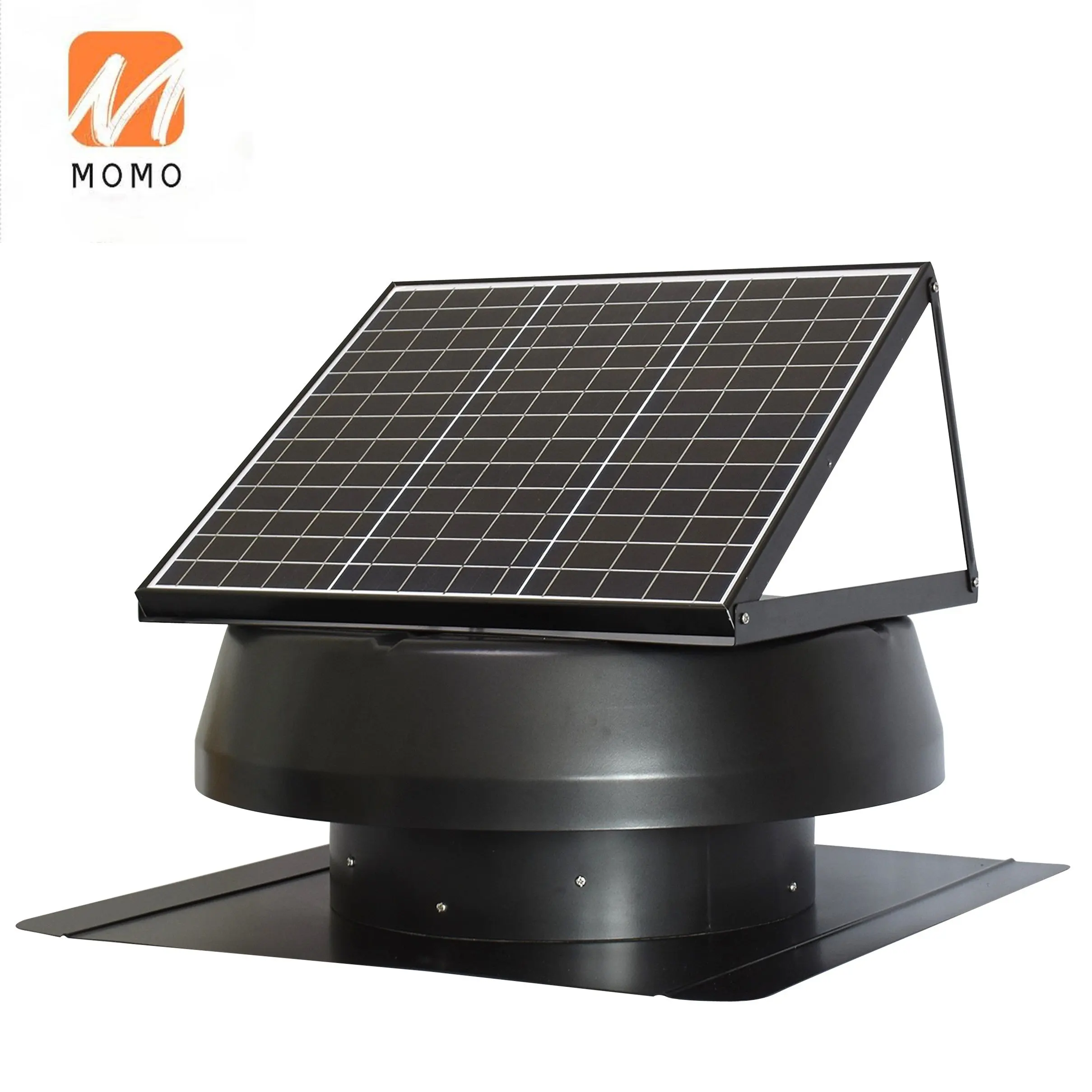 Water Tank Hot Sale Heat Extractor 40W Solar Panel Powered Ceiling Exhaust Fans Roof Ventilation Attic Gable Air Blower DC Fan