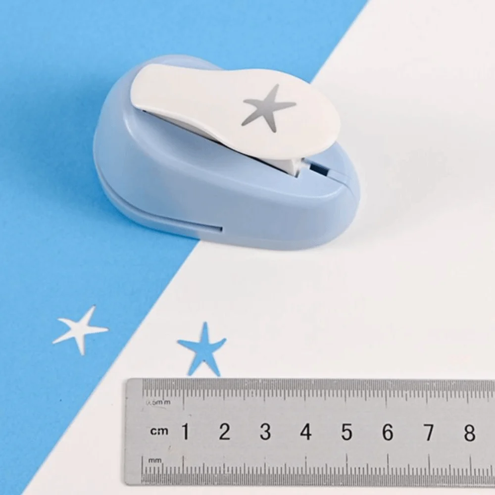 Stamp Shape Stamp Border Punch Hole Puncher Punches Maker Embossing Machine Labor Saving Paper Cutting Toothed Puncher Embosser