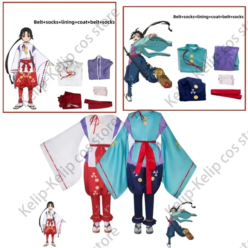 2024 New Anime elusty samurai tokiyuki Hojo cosplay costume chojunou elusive Japanese kimono man Halloween suit