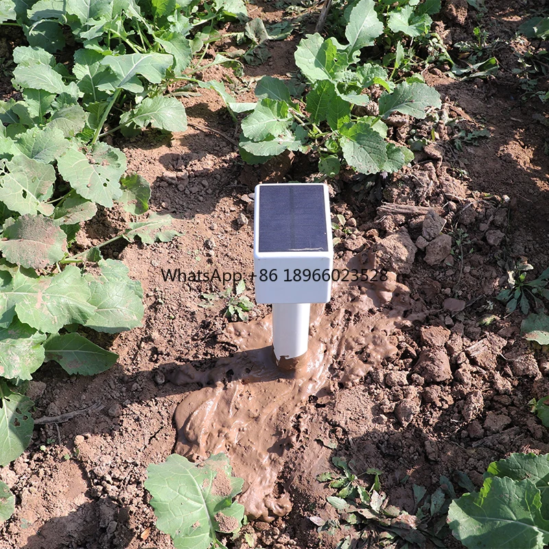 hot selling Mobile Internet solar power supply HCS-4G Agricultural Moisture catheter type soil monitor image 6