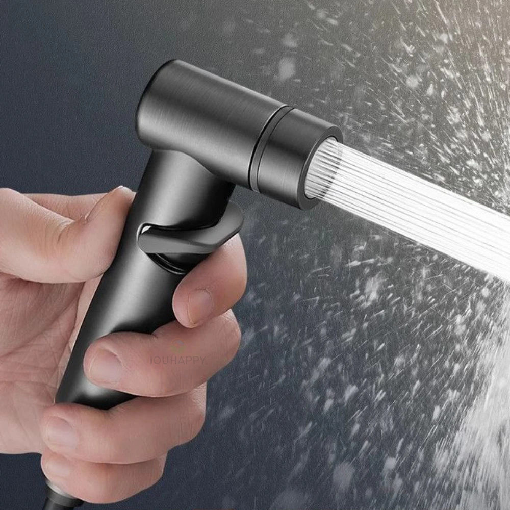 Single Sprayer Gun Wall Mounted Bathroom Toilet Bidet Faucet Adjustable Flow Speed High Pressure Cleaning Toilet Bidet Sprayer