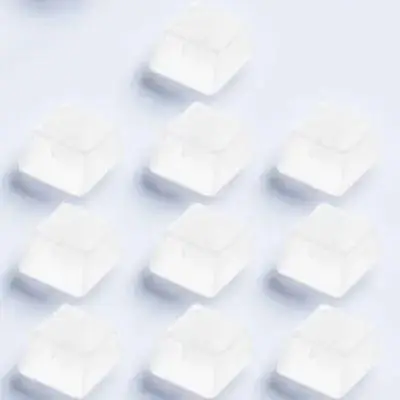 

10pcs Transparent Keycap For Mechanical Keyboard, Lightweight Durable Pc Cover, Smooth Wear-Resistant Caps, Compatible With