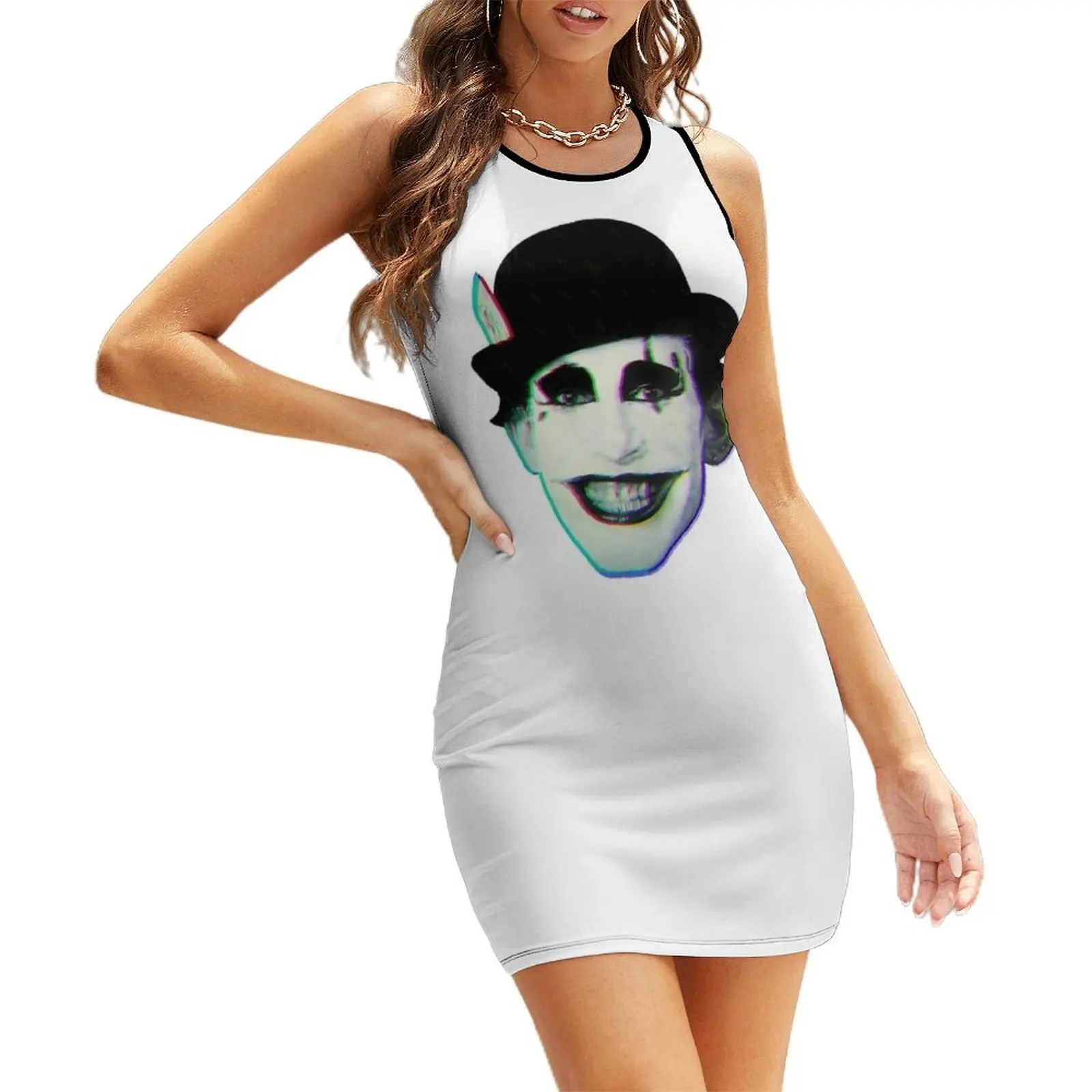 

The Adicts Punk Monke Sleeveless Sundress luxury evening dresses 2025 dresses for womens 2025 Bridesmaid dress woman