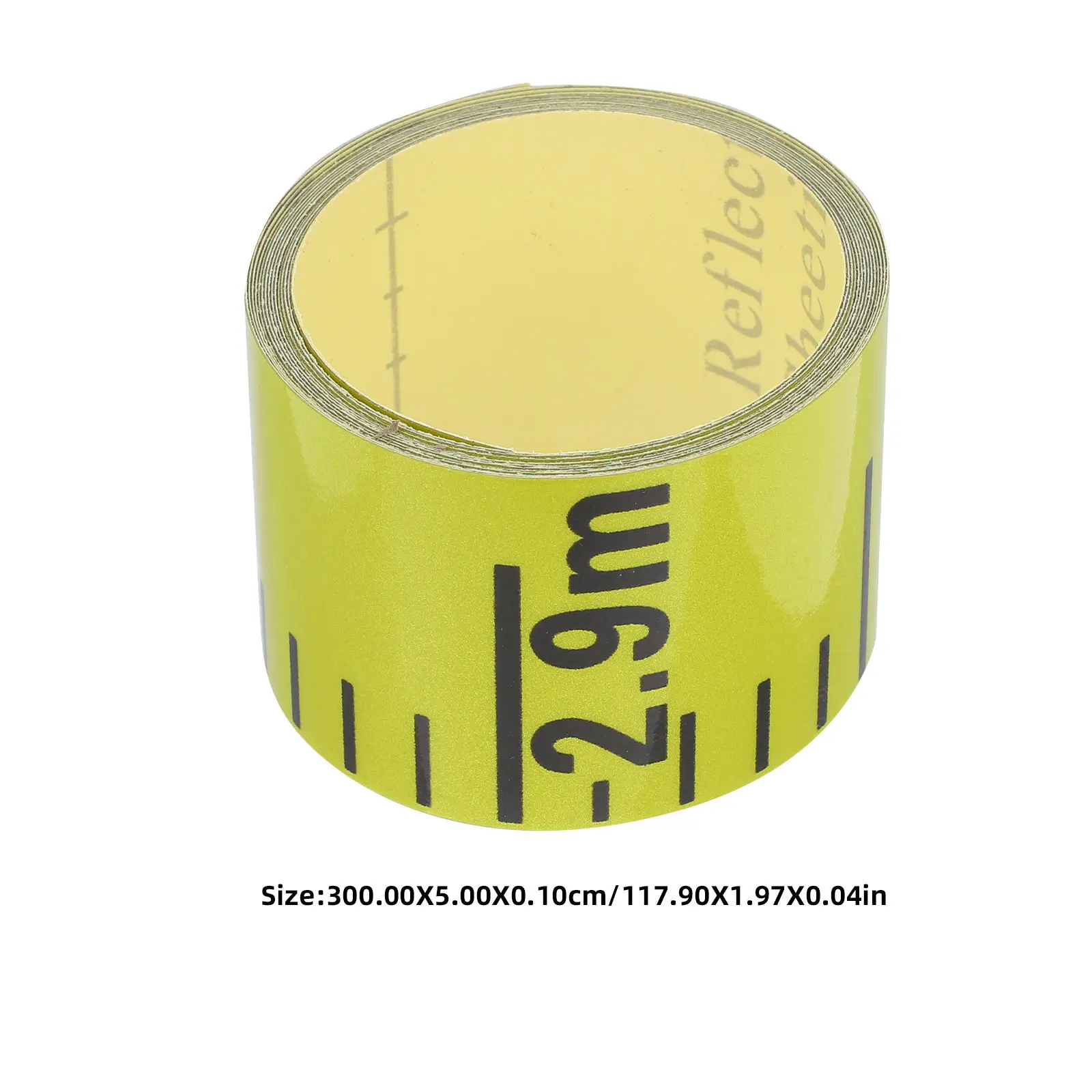 Water Level Gauge Sticker Self Adhesive Measuring Tape for Swimming Pools Water Tanks Industrial Liquid Height Monitoring