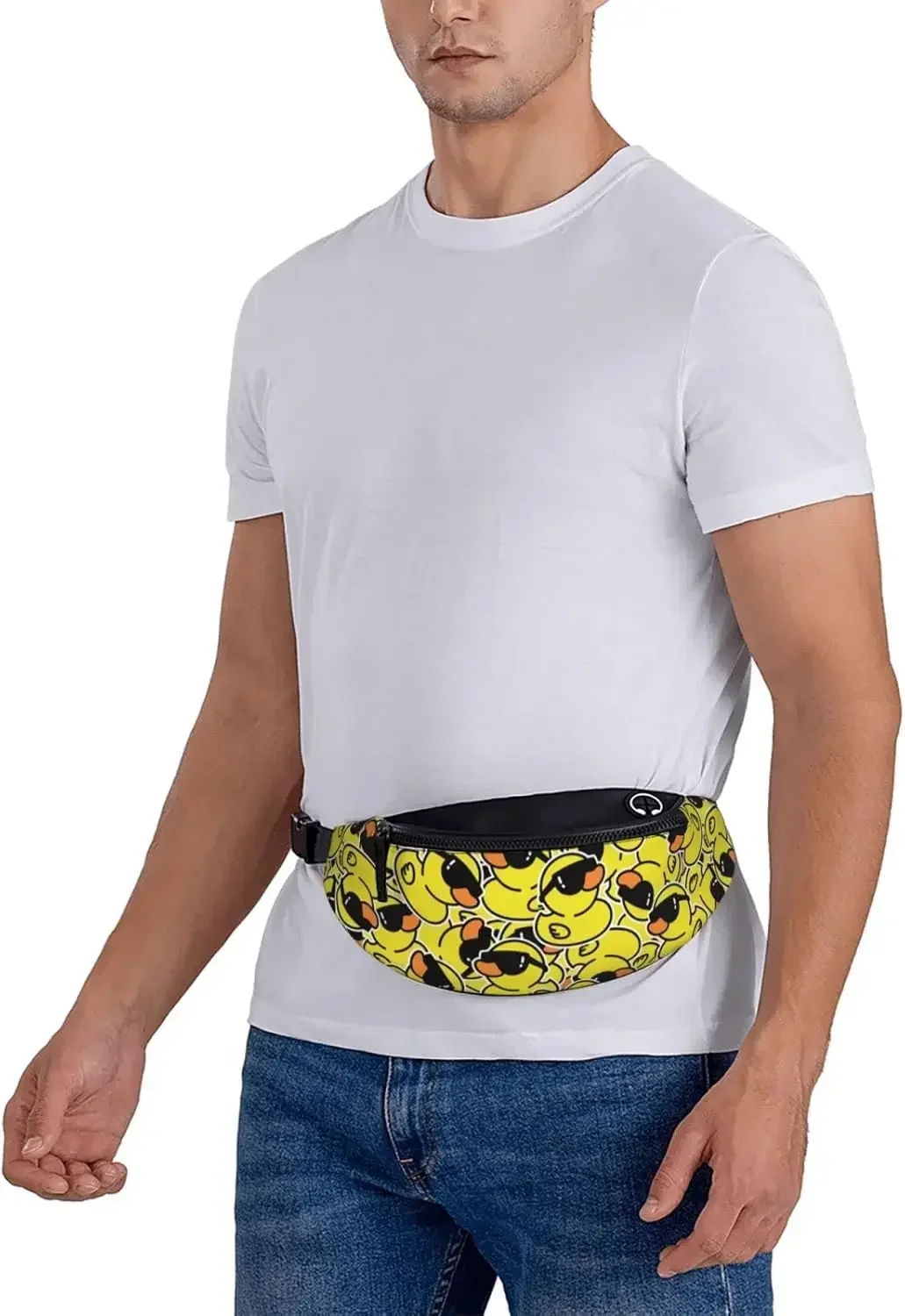 Glasses Fanny Pack Crossbody Waist Bag Pack for Men Women. Belt Bag for Travel Walking Running Hiking Fishing.