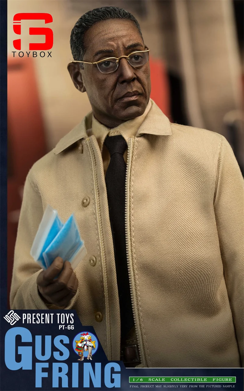 2024 Q1 PRESENT TOYS PT-sp66 1/6 Gus Fring Action Figure Giancarlo esposto 12 ''figurina soldato maschile Set completo giocattolo da collezione