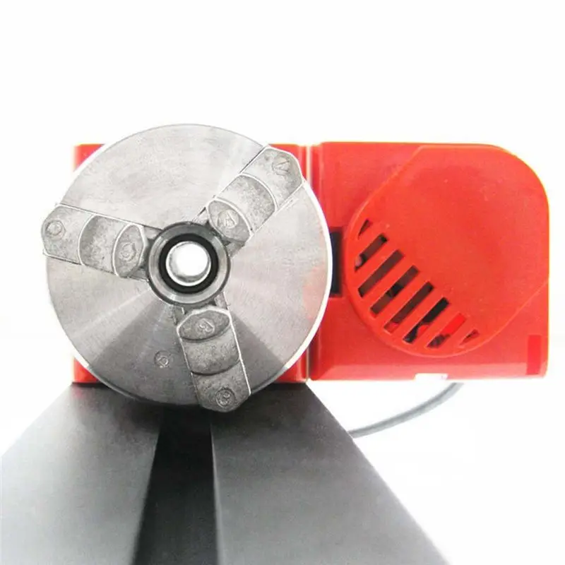 Zinc Alloy Manual Self-Centering Metal 3-Jaw Lathe Chuck Clamp Silver With For CNC Lathe Machine Tool