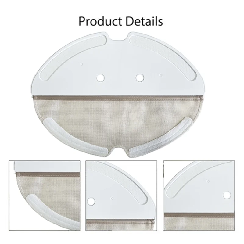 A26T-Mop Holder And Mop Cloth For Roborock Q8 MAX Vacuum Cleaner Replacement Parts Efficient Household Cleaning Accessories