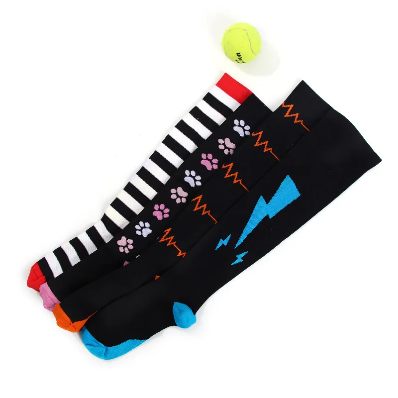Women Sock Men Sports Stockings Compression  Supply Running Riding Cycling Over Knee Basketball Biking Hockey Soccer
