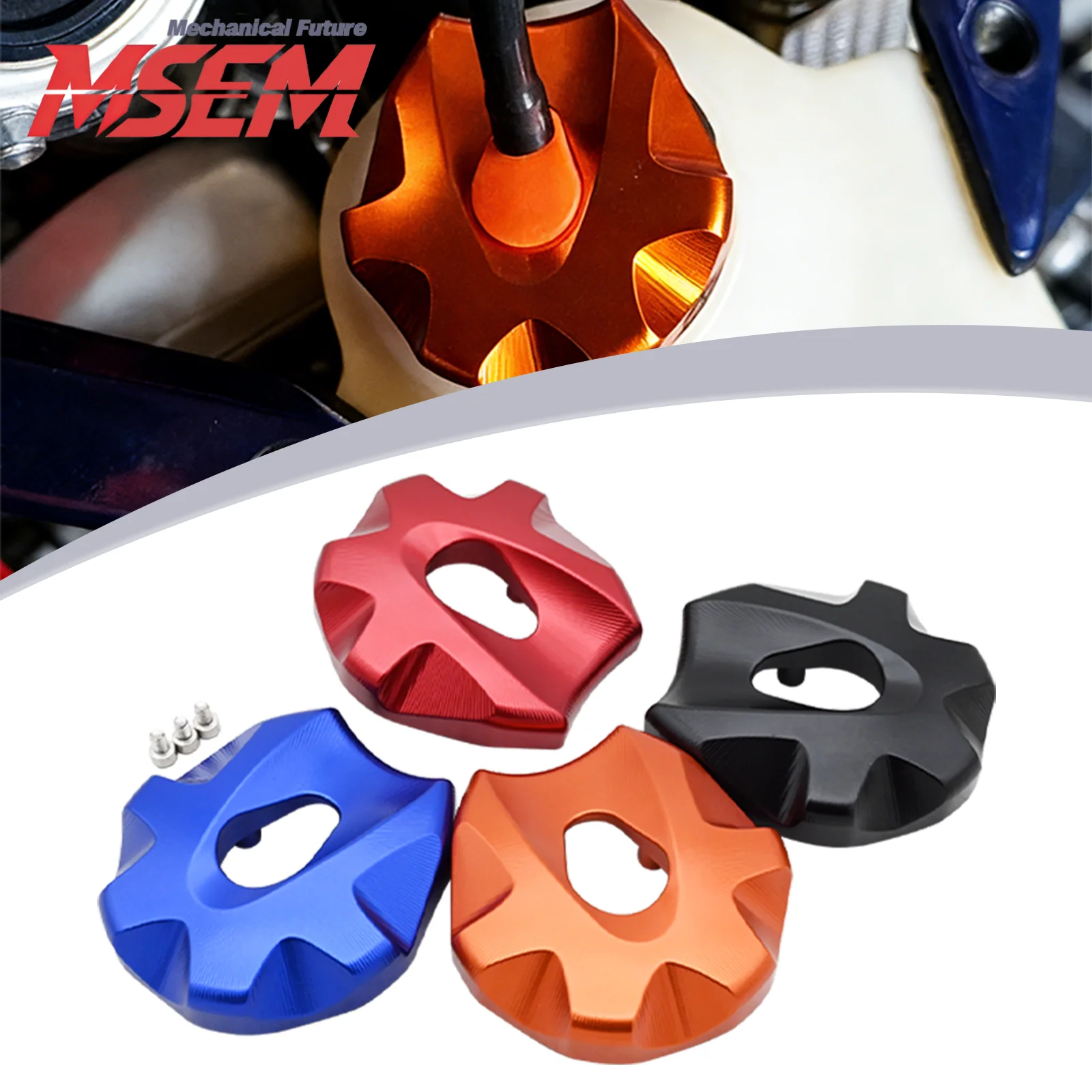 Motocross Fuel Tank Cap Case Guard Protector For KTM 150-500 XC/XCF/XCW/XCF-W/EXC/EXCF/TPI For Husqvarna 125-501 FE/TE/TX/FX