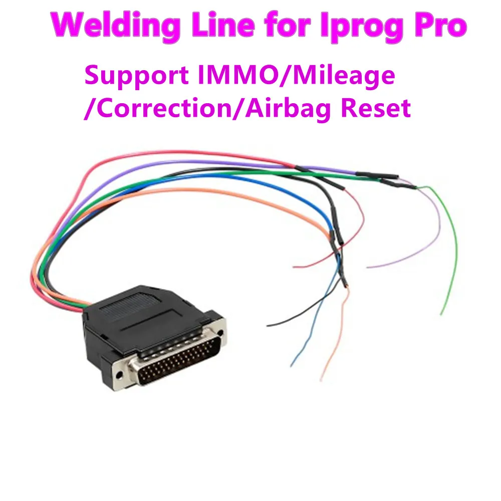 

A+ Welding Line for Iprog Pro Programmer Iprog+ Support IMMO+Mileage Correction+Airbag Reset till 2019