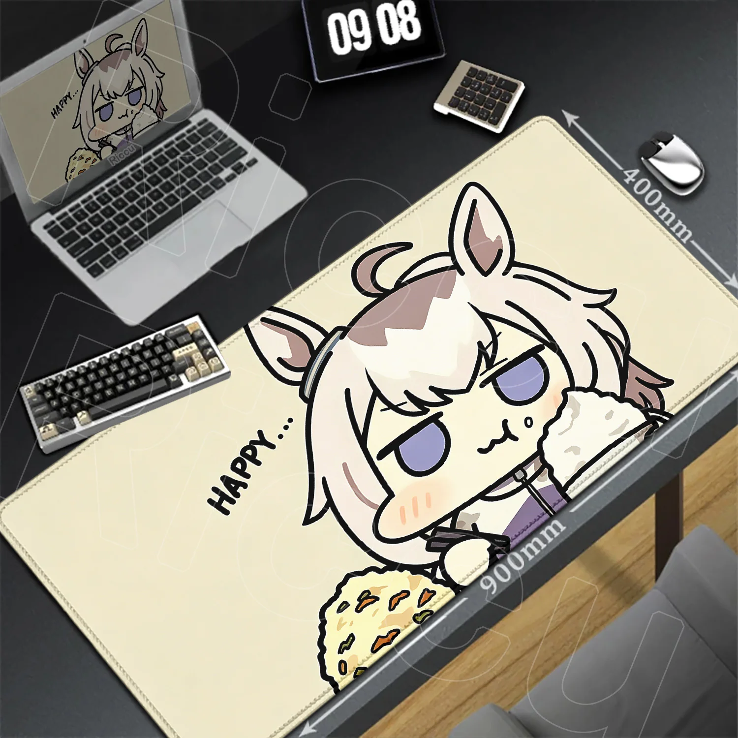 Popular Anime Uma Musume Oguri Cap softHD MousePad PC Gaming Accessories Aesthetic Decoration Desk Pad desk organizers and trays