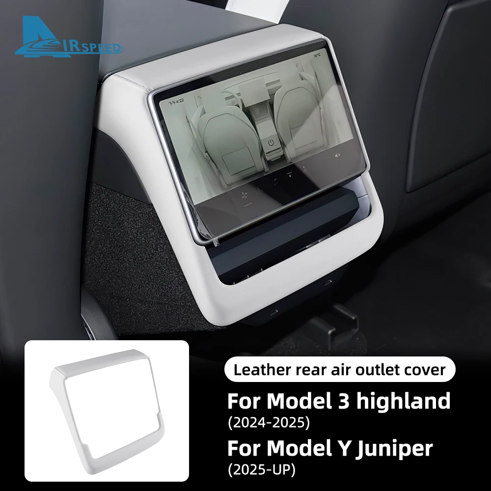 Skórzana osłona ochronna ABS na tylną szybę samochodu do Tesla Model Y Juniper Launch 2025 2026 2027-Up, Model…