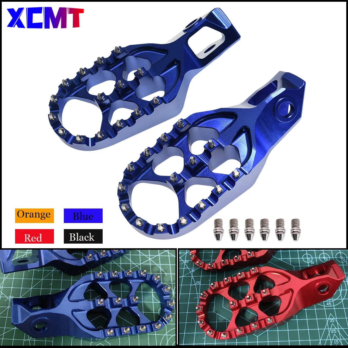 

Forged Foot Pegs For 2024 KTM EXC 300 EXC EXCF XCW 125-500 For Husqvarna TE300 TE250 TE FE 125-501 GasGas EC300 EC ECF MC MCF