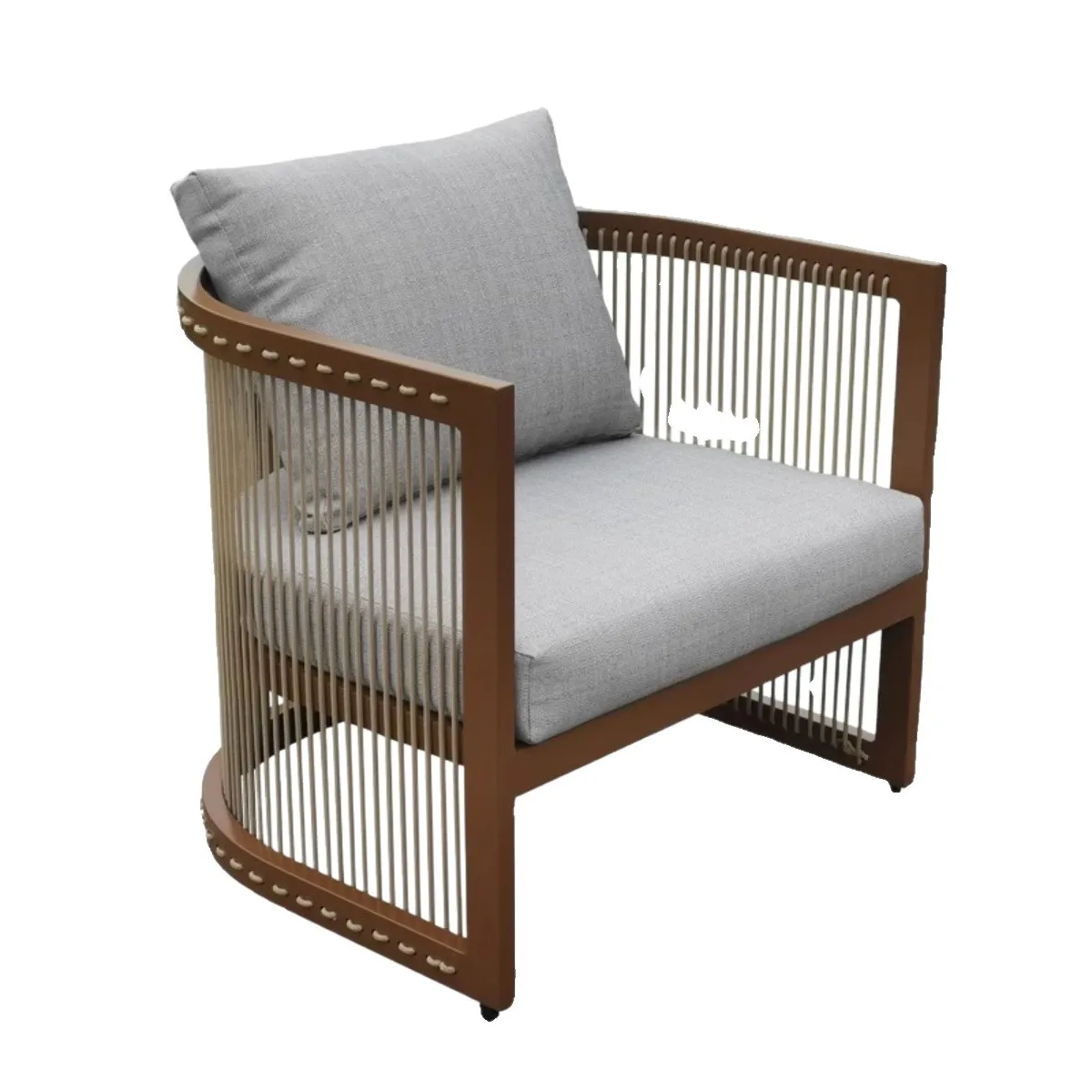 

Outdoor sofa courtyard waterproof and sunscreen villa garden homestay open-air balcony sofa leisure living room high-end furnitu