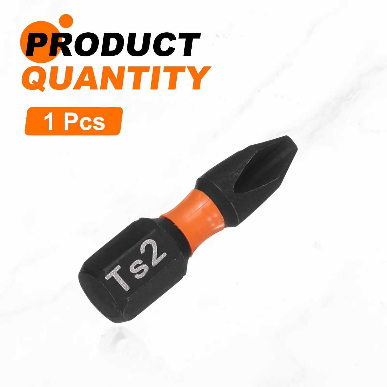 Uxcell 1/5/10 قطعة مفك البراغي فيليبس تأثير بت 1/4 "عرافة عرقوب المغناطيسي عبر رئيس لقمة ثقب S2 الصلب الصناعية مفك مسامير #3