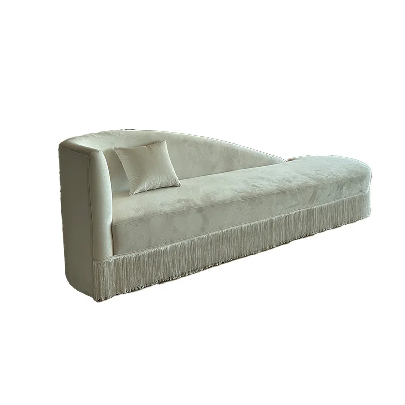 

Factory hot-selling European solid wood sofa Modern lazysofa