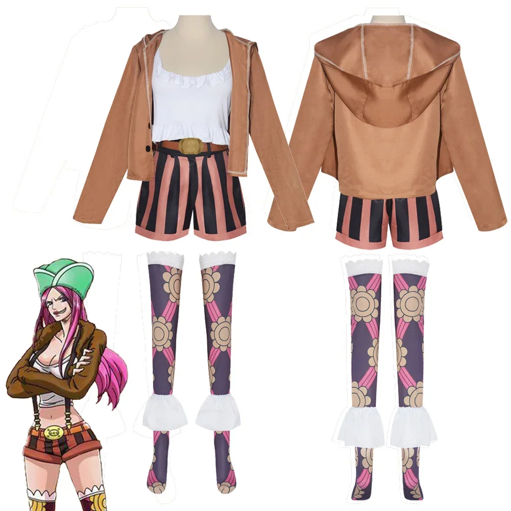 

Bonney Cosplay Fantasy Summer Outfits Anime Pirate Costume Disguise Adult Women Roleplay Fantasia Suits Female Halloween