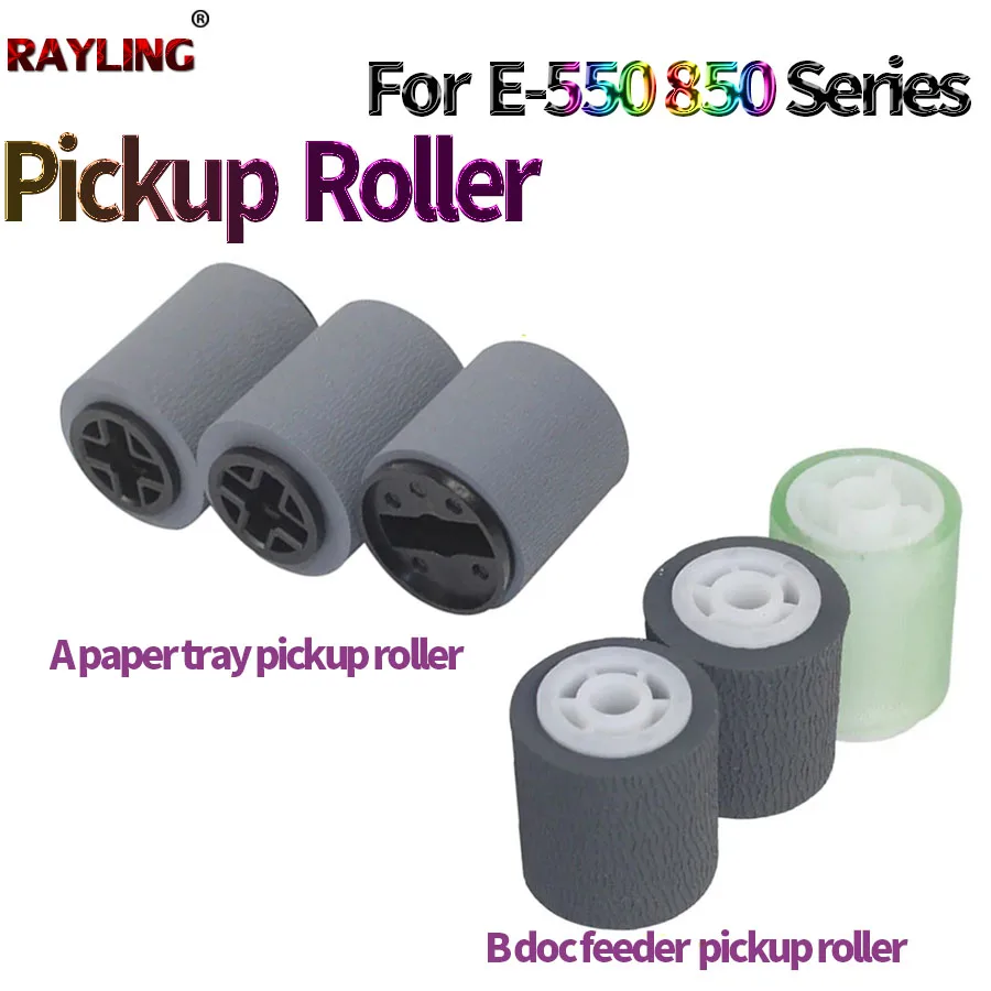 5XPaper Pickup Roller For Use in Toshiba E-Studio 755 810 850 855 656 756 856 520 523 600 603 650 655 720 6LA040420 6LA040470