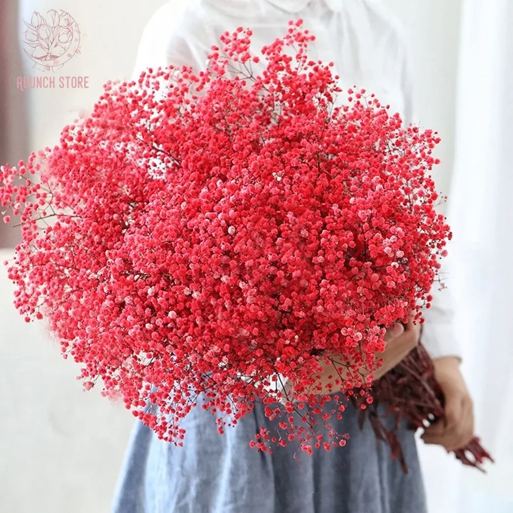 Gypsophila Dried Flower Natural Preserved Babybreath Wedding Mariage Bouquet Party Supplies DIY Craft Home Christmas Decoration