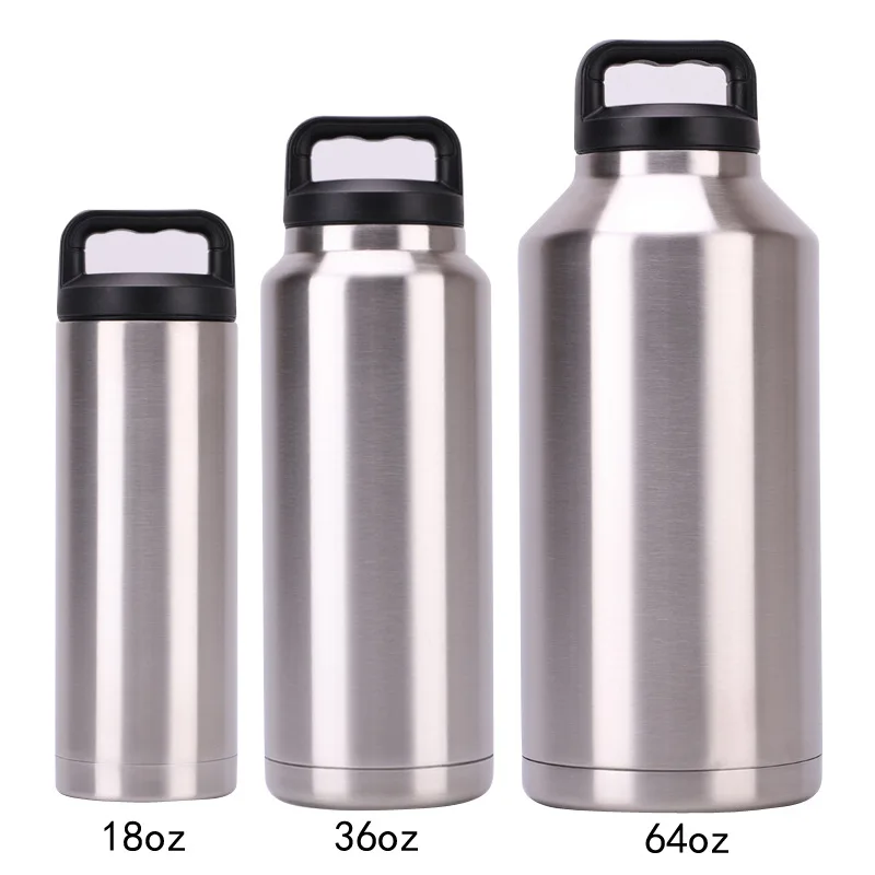 

Hot selling double-layer 304 stainless steel vacuum insulated water cup outdoor space pot