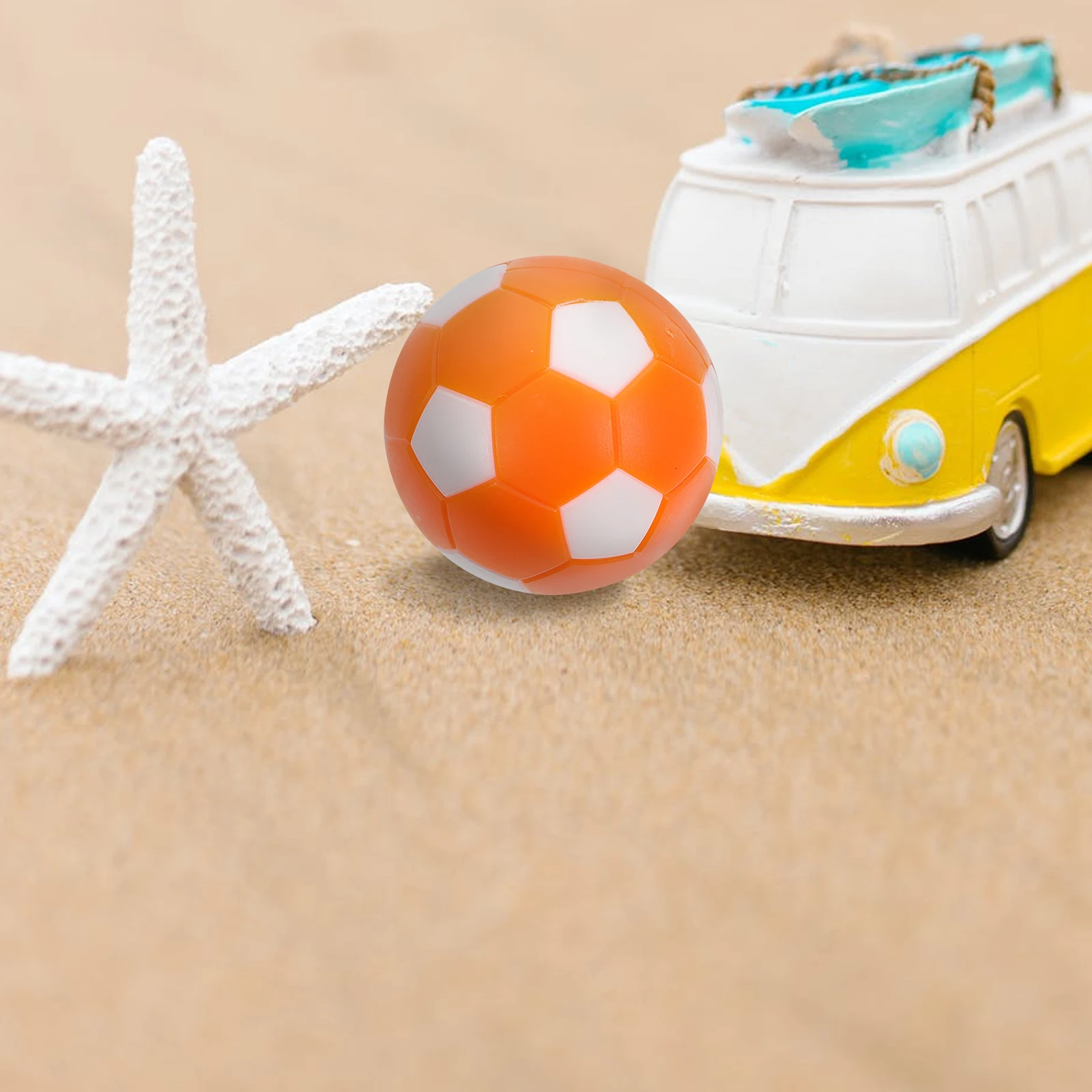 

15pcs Football Table Soccer Game Accessories Plastic Compact Mini White Desk Toy Decor Lightweight Storage Kids Room