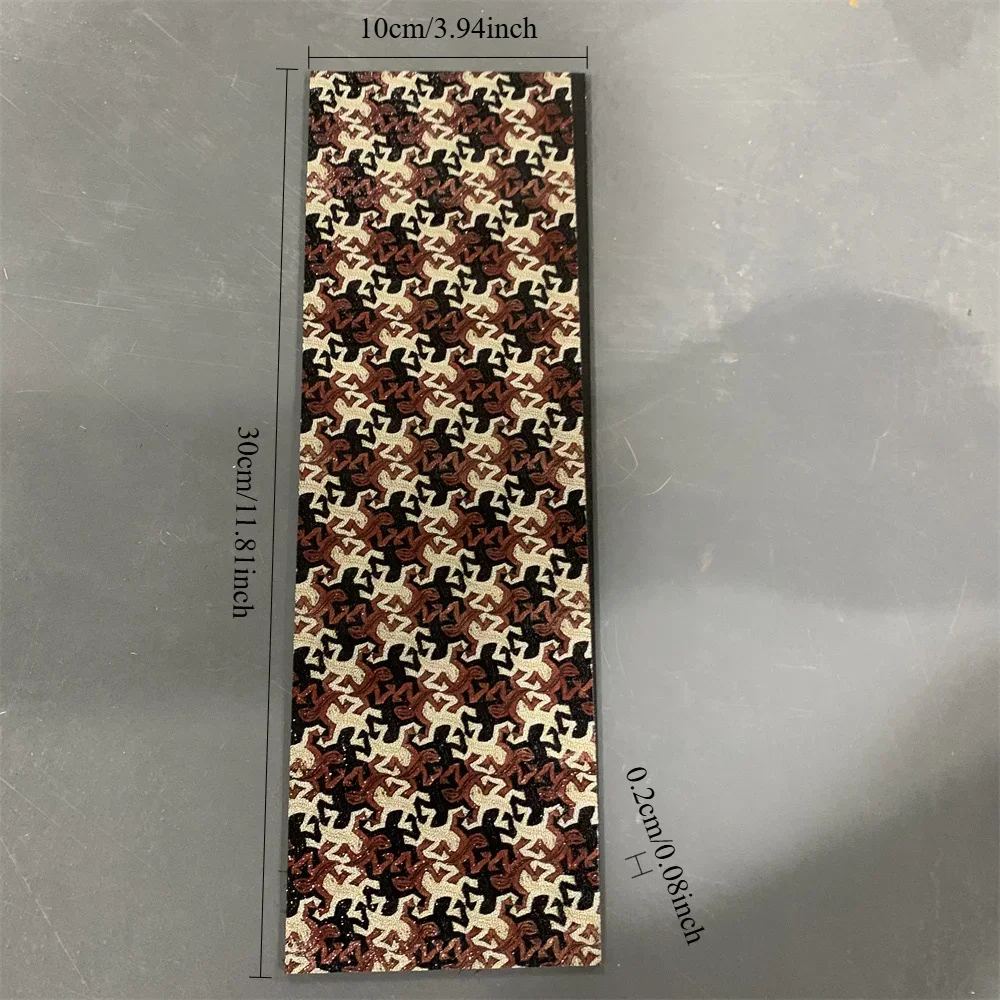 1PC Multiple Sizes New K Sheath Plate Black Gecko Pattern KYDEX Thermoplastic Plate Knife Sheath DIY Knife Sheaths Holsters