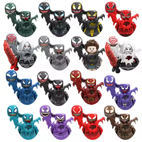 2025 NEW Bricks Eddie-Brock Venom For Toys Gifts TV1079 TV1080 TV1081 TV1094 Minifigures Children Building Blocks For Party