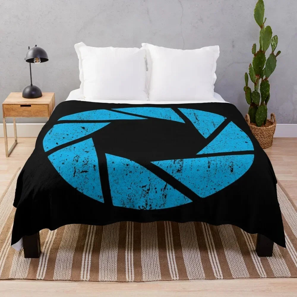 Aperture Labs Throw Blanket Decorative Sofas Summer Beddings Blankets