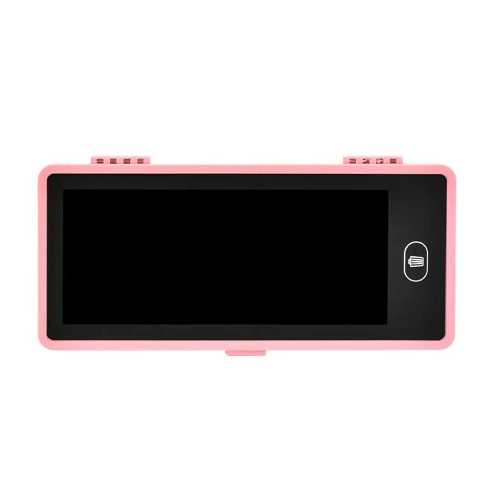 كارتون مع شاشة LCD مقلمة بخط اليد 2 في 1 صندوق أدوات مكتب لطيف قابل للمسح لوحة رسم حقيبة القلم مكتب المدرسة