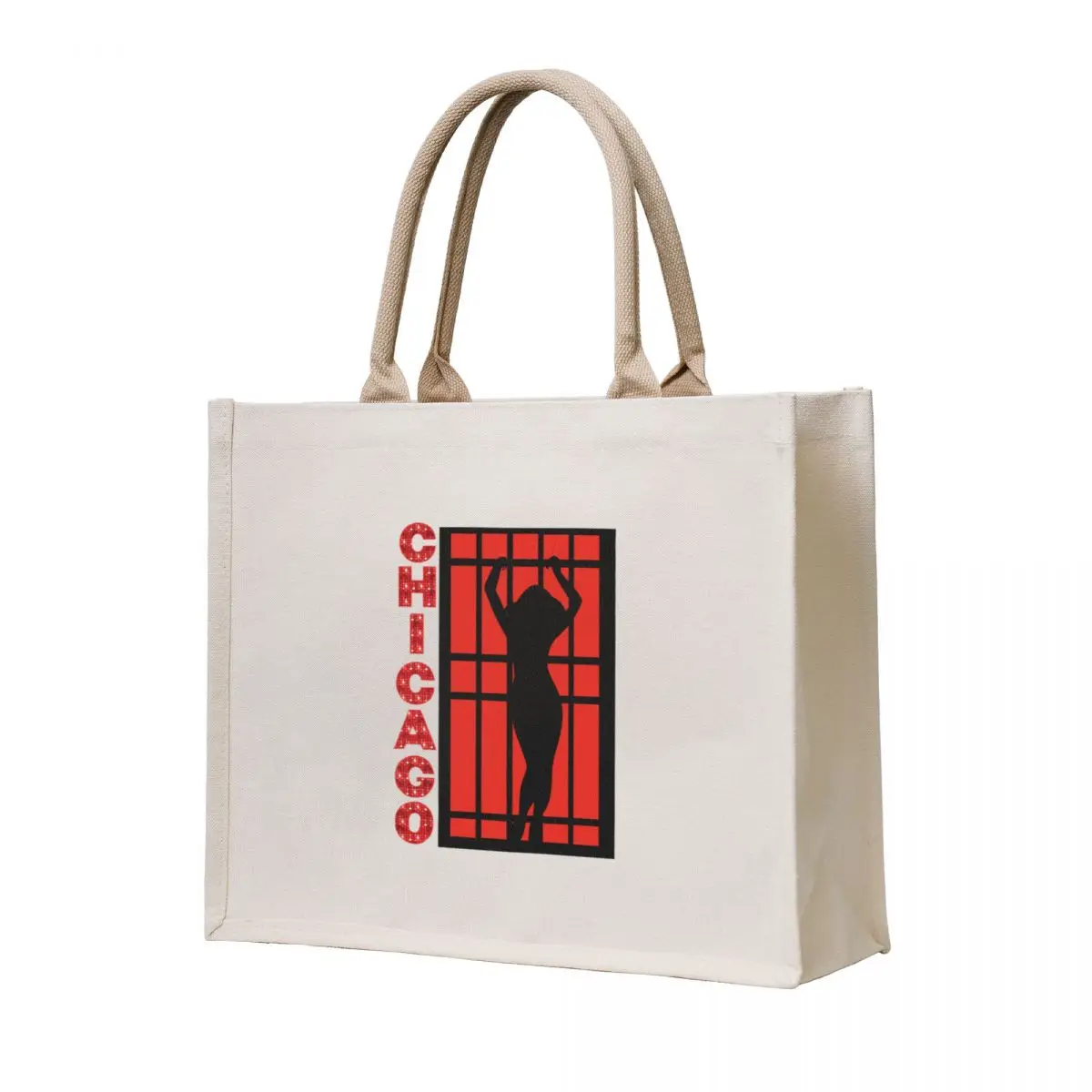 

Chicago the Musical Tote Bag Canvas shoulder bag tote bag men Women's shopper large tote