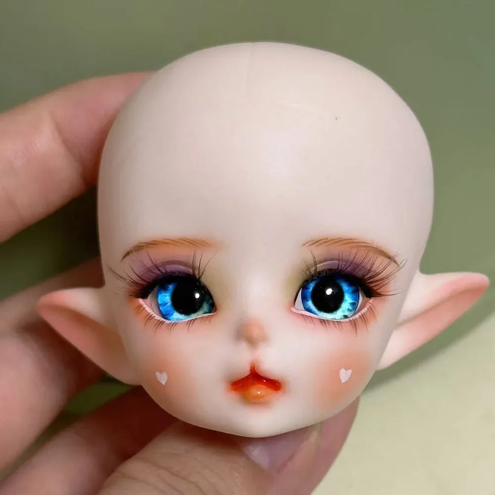 Simpatico volto di mostro 30 cm bambola testa di bestia fatta a mano gatto trucco bambole 1/6 bambola BJD giocattolo per bambini bambole regalo per ragazze