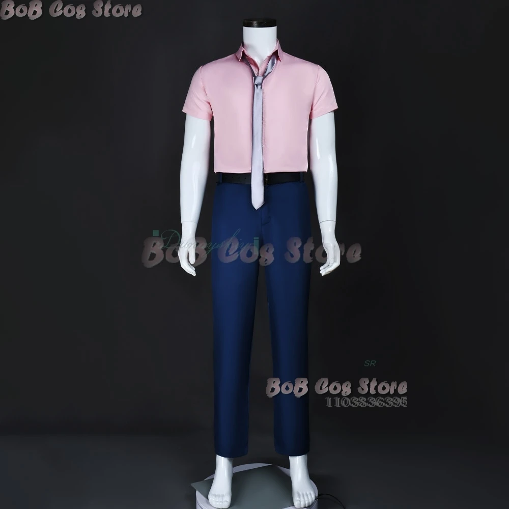 Anime 3-Nen Z-Gumi Ginpachi Sense Sakata Ginpa Cosplay Costume Wig Jacket Pants Belt Glasses Suit Halloween Comic Con Roleplay