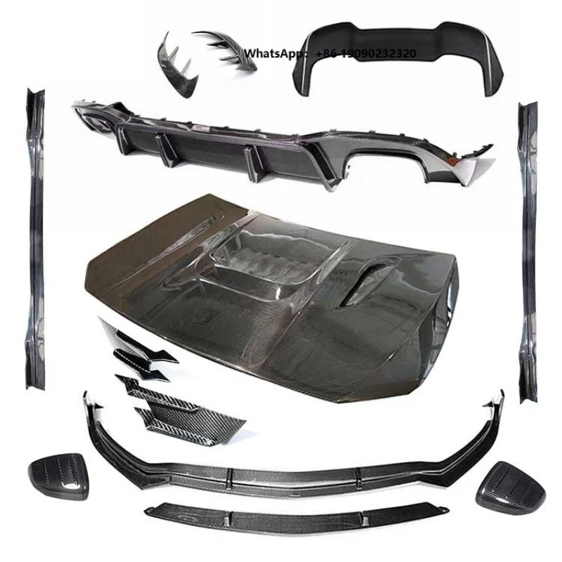 Fiber Front Lip Rear Bumper Diffuser Canard Side Skirts     Body Kit aero Kit Full Bodykit PX