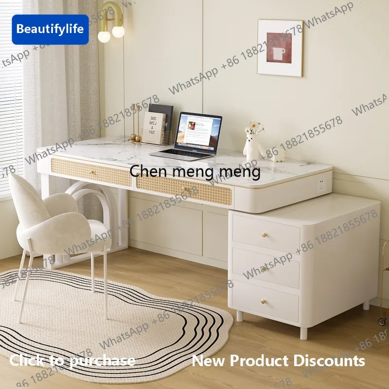 

Современный офисный стол A56 белого цвета: эстетичный, для игр, чтения, работы за компьютером, письма. Мебель для дома и офиса.