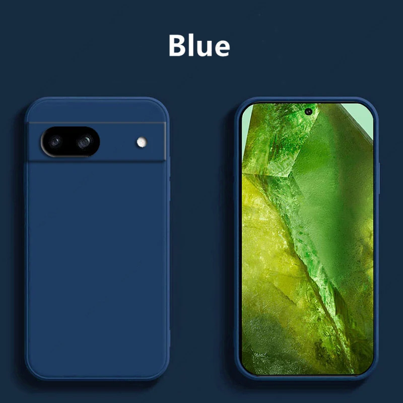 For Google Pixel 8a Case For Google Pixel 8a Case Funda Liquid Soft Silicon Para Bumper Phone Back Cover For Google Pixel 8a image 3