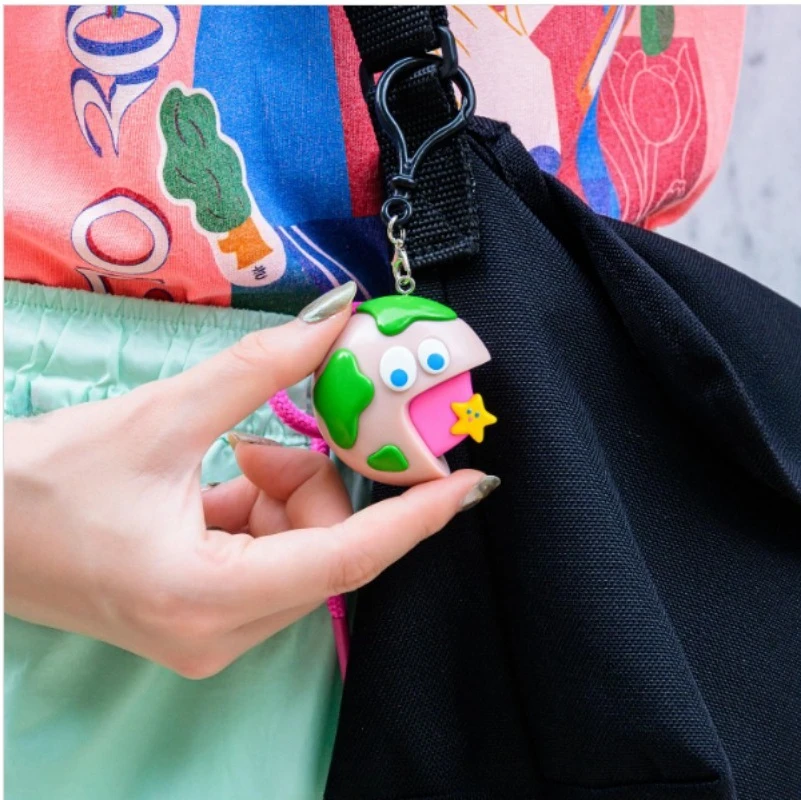 In Stock Kenelephant capsule toys cute HELLO IN THE WORLD !! Vol.4 Child of the Earth Mascot big mouth Charm bag pendant figures