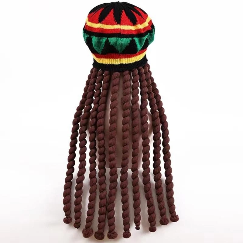 50LE Handmade Hat Masquerades Party Cosplay Costume Photo Props Jamaica Caps