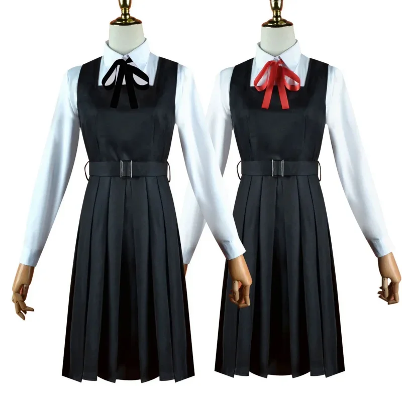 A Anime War Devil Chainsaw Man Mitaka Asa Cosplay Costume Girl School Uniform Dress Accessories Suit Halloween Costumes for Wome