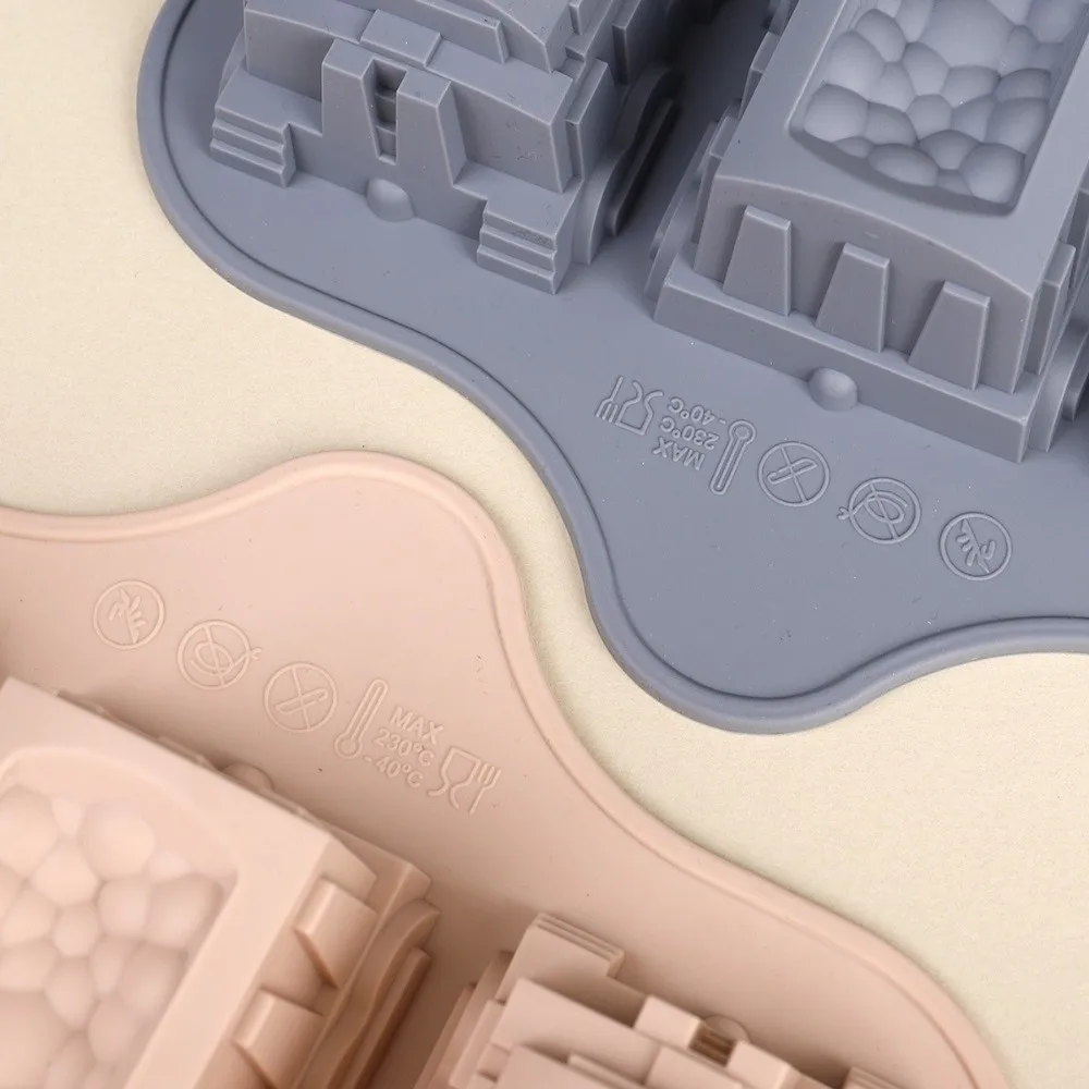 

DIY 9-Tank Design Cake Mold Non-Stick Flexible Pudding Cup Mold Food Grade Easy Release Ice Cube Tray Dessert Making