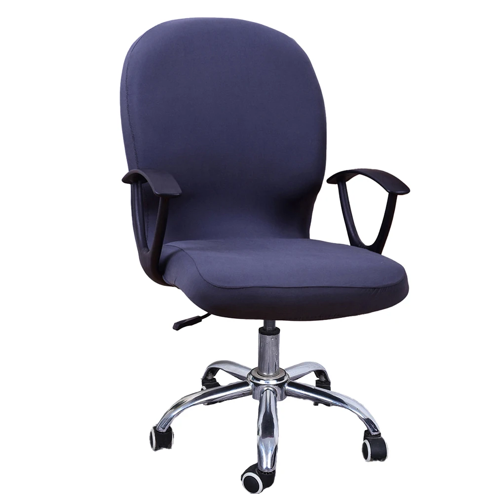 Furniture Slipcover Computer Chair Cover Home Decor Office Decor Black Stretchable Chair Cover Easy To Install