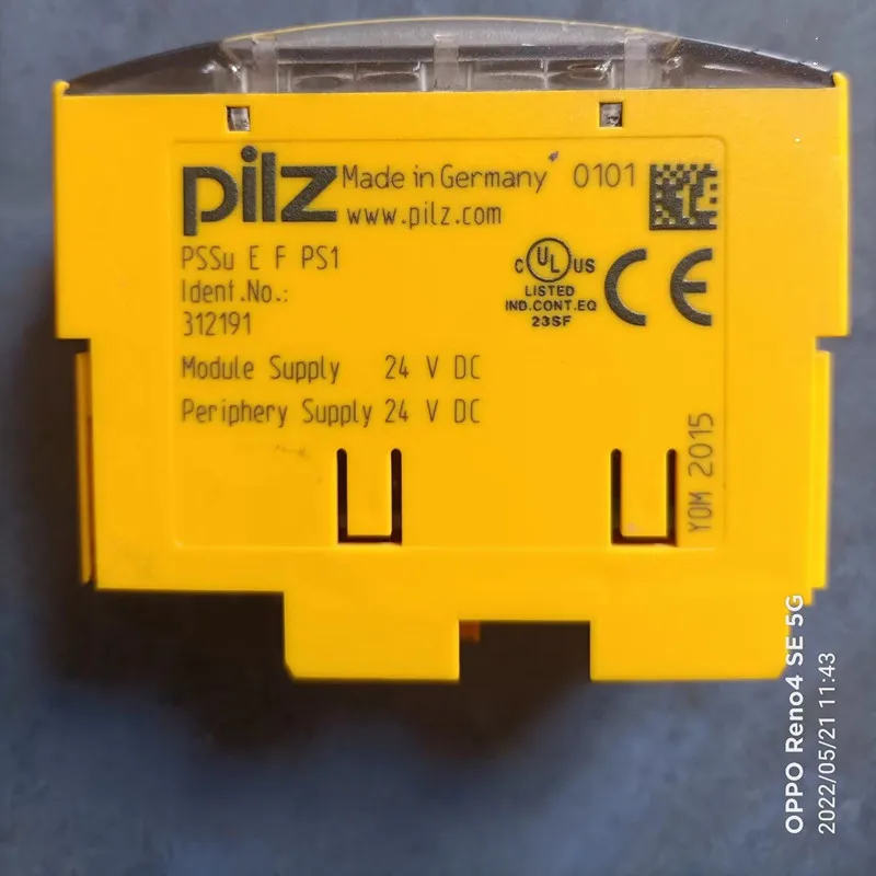 โมดูล PILZ PSSU E F PS1/312191/PSSU E F 2DOR 8/312225
