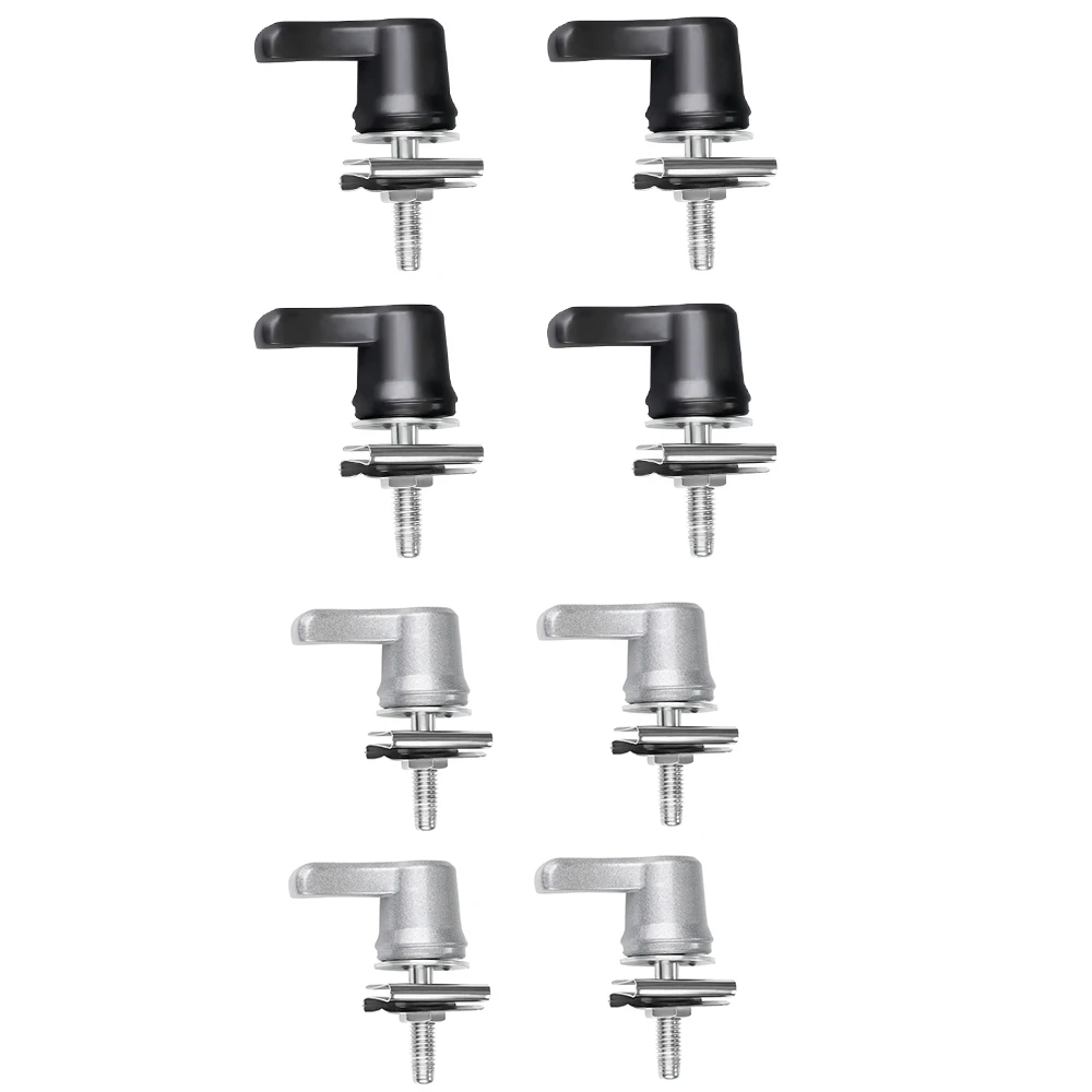 

4Pcs Motorcycle Saddlebag Lever Lock Bolts & Nuts Kit for Harley Touring Road Street Glide Electra