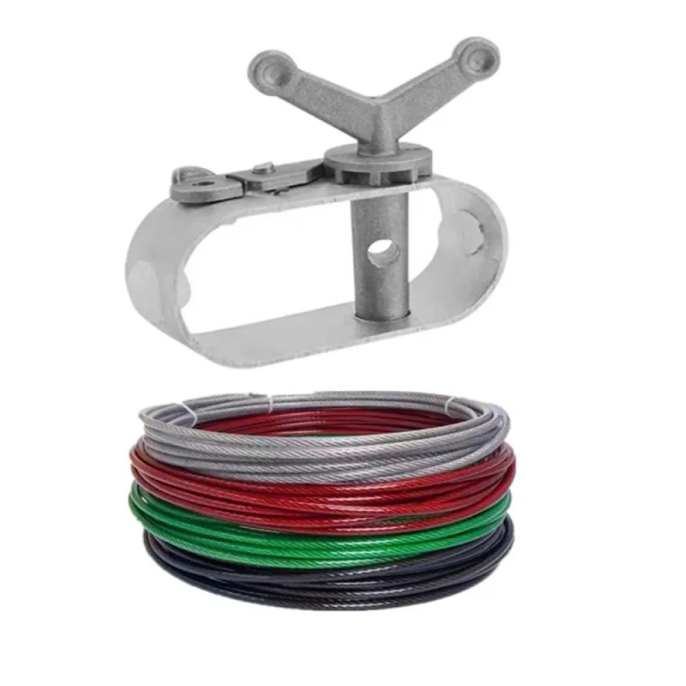 Professional Aluminum Winch Tightener Swimming Pool Cable Tensioner Hand Twist Rope Tightening Tool For Outdoor Fencing