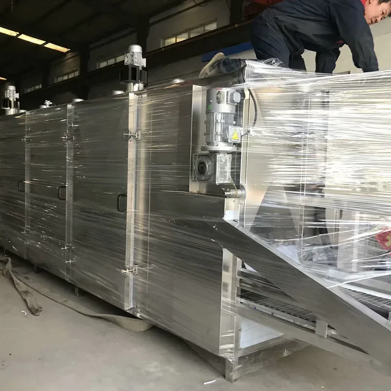 High Quality Dehydrator Machine Fruit Conveyor Hot Air Sea Fish Drying Machine Vegetable For Mesh Belt Dryer