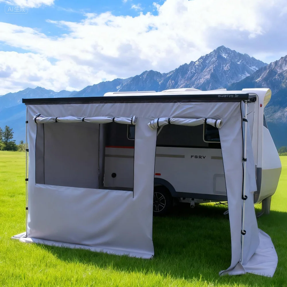 

Soleflex Wholesale Customization RV Trailer Side Sunshade Tent Awning for Camping Quality and Quantity Guaranteed on Time