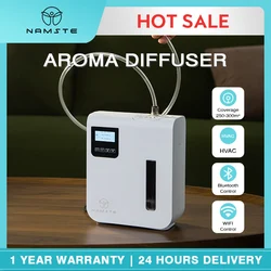 NAMSTE-difusor de aceites esenciales para el hogar, máquina de aromaterapia con WiFi, difusor de Hotel, enlace HVAC, cobertura de 300m ³