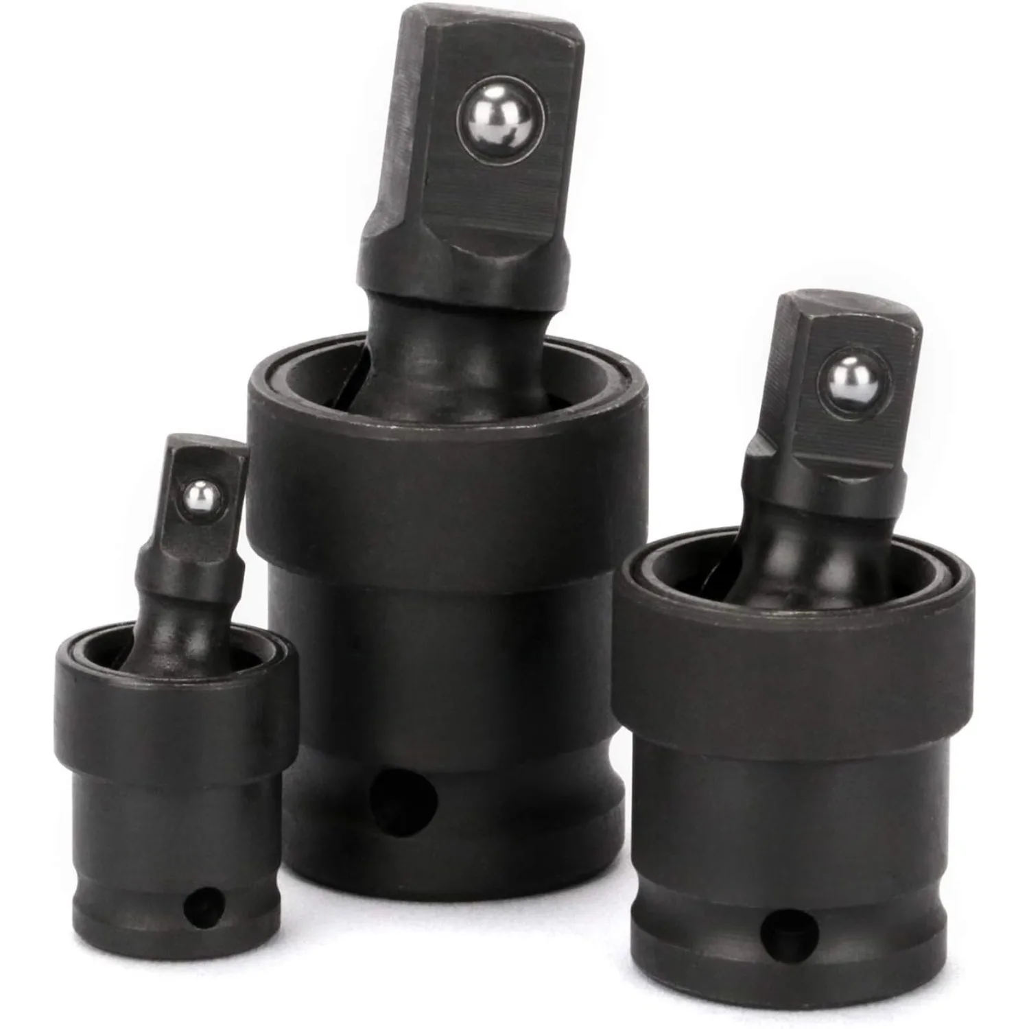 Air Cannon Pneumatic Universal Joint-Socket Swivel Set 360 degree Rotary Joint Electric Wrench Socket Extension Set 1/2" 3/8" 1/ image 2