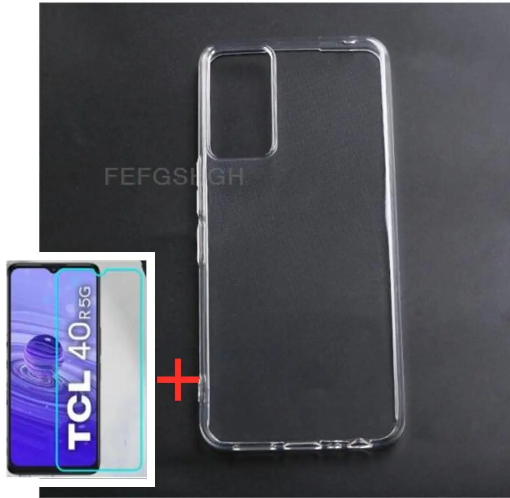 Anti-knock Soft TPU Phone Case For TCL 40 R 5G TCL40R 6.6